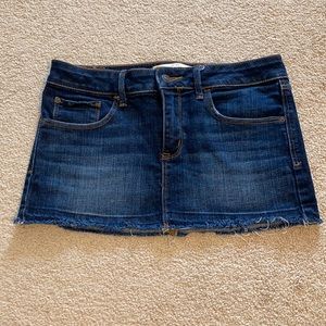 Abercrombie & Fitch Jean Skirt